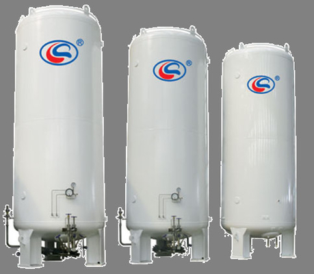 이누트스트리 가스 액화 질소 탱크 5 - 60m3 탄소강을 위해 극저온