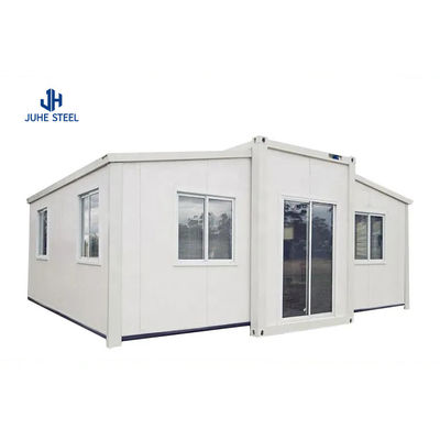 현대적인 디자인 40ft Prefab 사무실 확장 가능한 슬라이드 아웃 컨테이너 하우스 호텔 직접