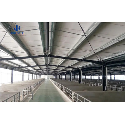 ISO9001 2008/CE/BV 인증 핫 디프 젤바니제 선조식 철강 구조 돼지 소 양 가축 건물