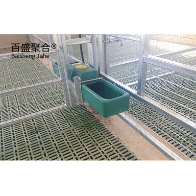 ISO9001 2008/CE/BV 인증 핫 디프 젤바니제 선조식 철강 구조 돼지 소 양 가축 건물