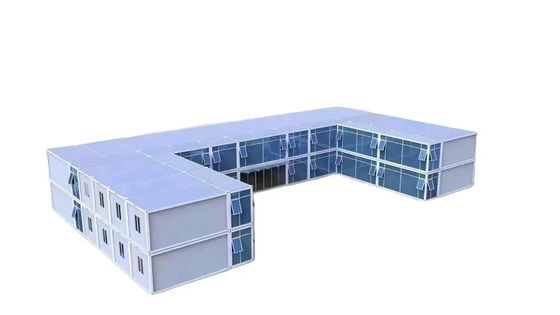 20ft 또는 40ft 확장 컨테이너 하우스 고객 요구 사항에 대한 Prefab 호텔