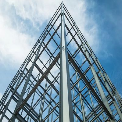 가벼운 철강 프레임과 방수 성능을 가진 사전 제조 된 창고 철강 구조