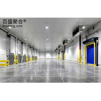 로지스틱 웨어하우스 냉장고 장거리 그리드 구조와 AutoCAD 디자인