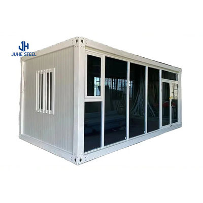 20ft Prefab 모듈형 주택 알루미늄 합금 창문과 함께 쌓일 수 있는 접이 가능한 컨테이너 하우스