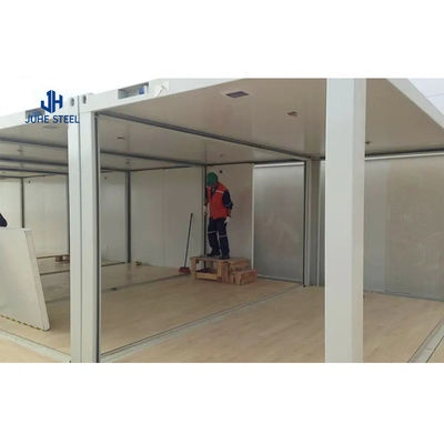접이식 20/40ft 전공 캐러반 모든 위치에 대한 철강 고급 컨테이너 하우스