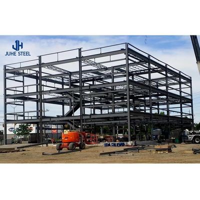 탄탄한 H 모양의 철선 빔 빠른 구축 Hangar를 위한 Prefab 금속 산업 건물 프레임