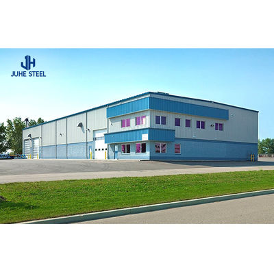ISO9001 2008/CE/BV 인증을 받은 2층 전조 철강 구조 사무실 건물