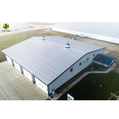 ISO9001 2008/CE/BV 인증을 받은 2층 전조 철강 구조 사무실 건물