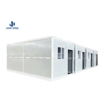 18mm MGO 보드 15mm 비닐 바닥이 있는 철강 체이스를 갖춘 사전 제조 컨테이너 주택