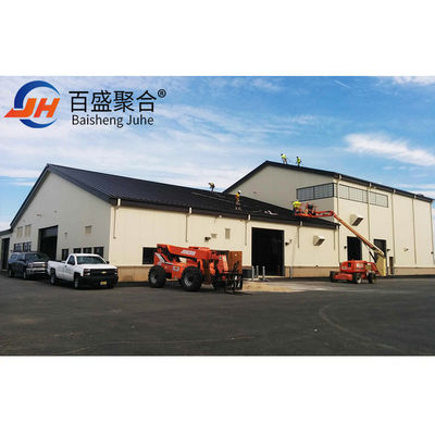 표준 AiSi Q235B/Q345B 저탄소 철강으로 만든 프리팩트 하우스 스틸 구조 작업실