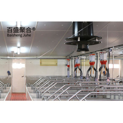 ASTM 표준 맞춤형 상업용 돼지 집, 롤러 문과 전공식 철 구조