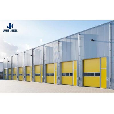 디자인 알루미늄 합금 창과 ASTM 표준과 함께 Prefab 강철 구조 창고
