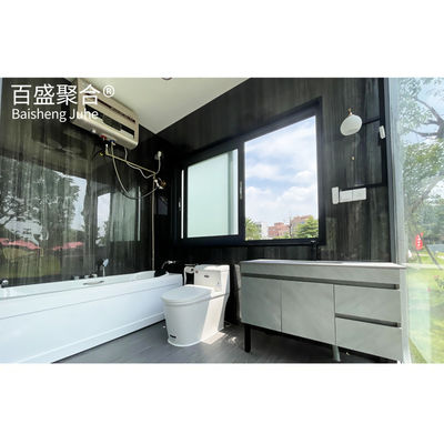 부엌과 함께 맞춤형 현대 철도 휴대용 우주 캡슐 하우스 40ft Prefab 컨테이너 하우스