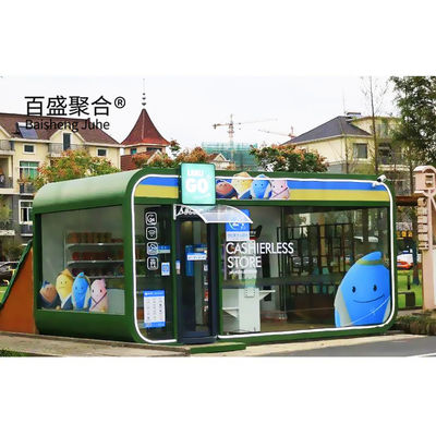 부엌과 함께 맞춤형 현대 철도 휴대용 우주 캡슐 하우스 40ft Prefab 컨테이너 하우스