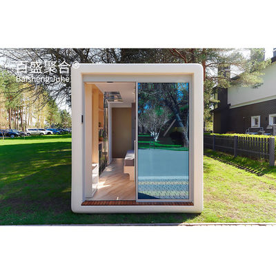 부엌과 함께 맞춤형 현대 철도 휴대용 우주 캡슐 하우스 40ft Prefab 컨테이너 하우스