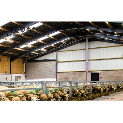 Prefabricated Steel Structure Goat Farming Design Shed House for Q235 저탄소 철강