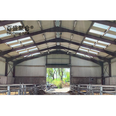 Prefabricated Steel Structure Goat Farming Design Shed House for Q235 저탄소 철강