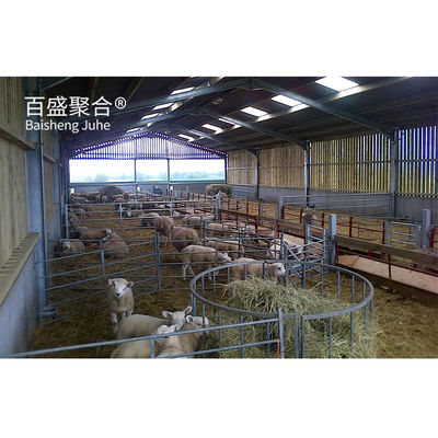 Prefabricated Steel Structure Goat Farming Design Shed House for Q235 저탄소 철강