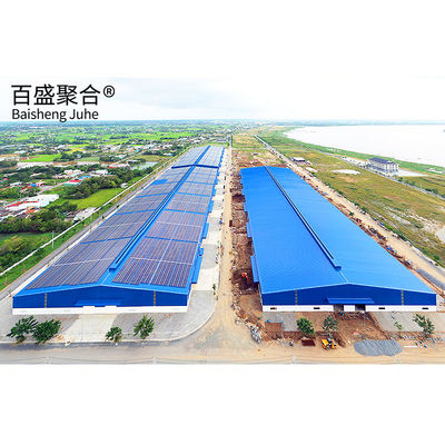 Customized Color Steel Structure Building Warehouse 산업 제조 작업장