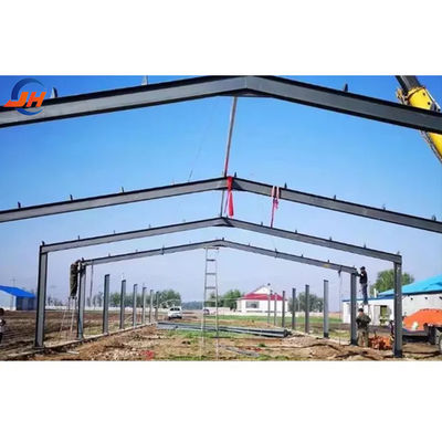 가벼운 철강 Q345 Q235 주체 및 가연 철강 구조를 가진 산업 건물