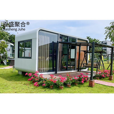 운송 및 화물 특별 배송 빌라 스마트 애플 캐빈 잠자리 컨테이너 하우스