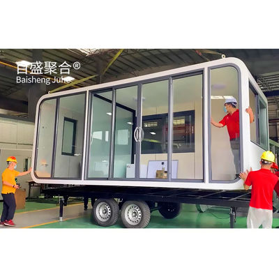 20ft 40ft Container Houses Outdoor Modern Prefab House용 모바일 작업 사무실 팟