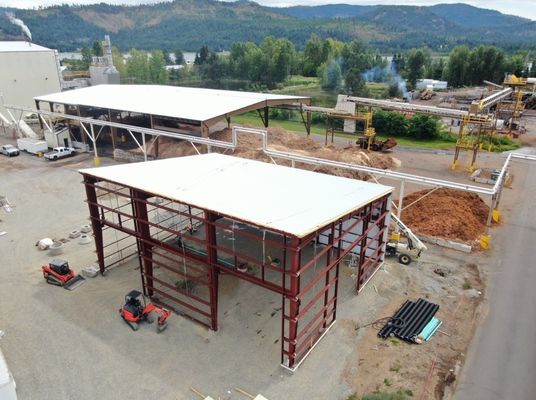 Custom-designed Steel Structure Workshop with Solid H-shape Steel Beam and ±1% Tolerance (특정 설계된 철강 구조 작업소)