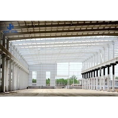 산업 건물 가벼운 철강 구조 제조 작업장 Q235 Q355B 등급