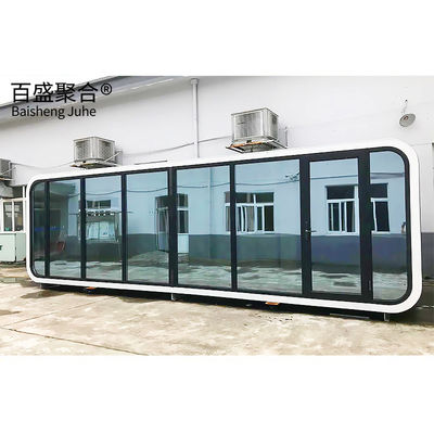 Prefab Space Capsule House for Hotel Villa 현대 모듈 애플 캐빈 컨테이너 하우스