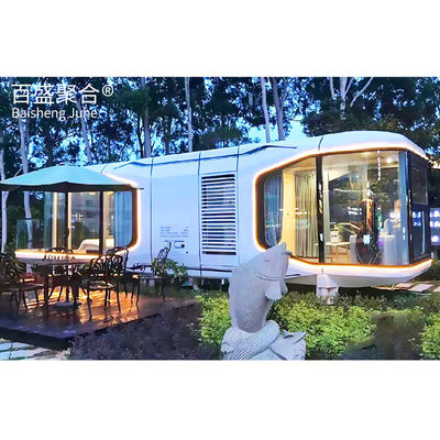 스틸 프리팩 모듈형 2023 우주 캡슐 가정/호텔/하우스 풍경 장식