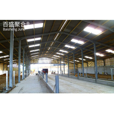 소금 가구용 고립 된 전공형 중형 Q235 H- 빔 철강 구조 건물 ASTM 용접