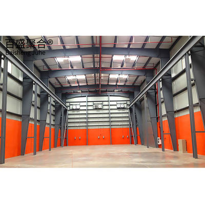 Q235/Q235B/Q355/Q355B 가벼운 철강 구조 프레임과 함께 전조 철강 창고