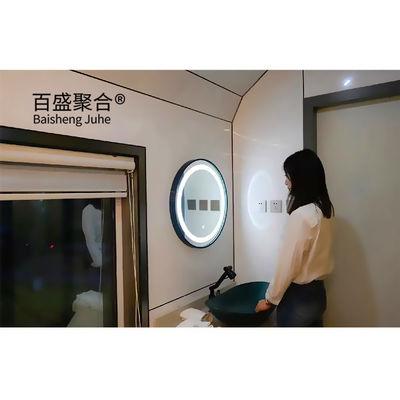 캠핑 게스트 하우스 철강 구조 호텔용 우주 캡슐