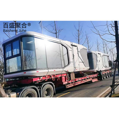 풍경 장식 2층 모듈형 주택 3실 전조 주택