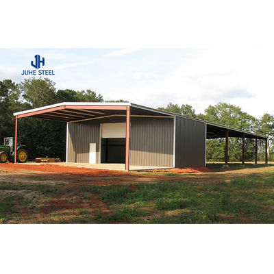 Customized Prefabricated Pole Barn Kits Steel Structure Warehouse 농장 쉐드 워크숍