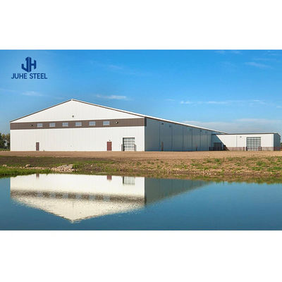 Customized Prefabricated Pole Barn Kits Steel Structure Warehouse 농장 쉐드 워크숍