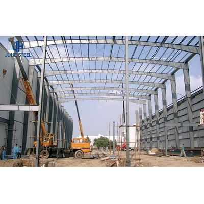 라이트 스틸 Q355 Q235 프레임 Prefab Steel Structure Hangar For Warehouse 워크샵 하우스