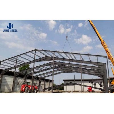라이트 스틸 Q355 Q235 프레임 Prefab Steel Structure Hangar For Warehouse 워크샵 하우스