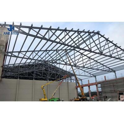 라이트 스틸 Q355 Q235 프레임 Prefab Steel Structure Hangar For Warehouse 워크샵 하우스