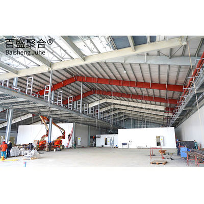 Q235 Q355B 대형 금속 창고 작업장 페인트 표면 처리
