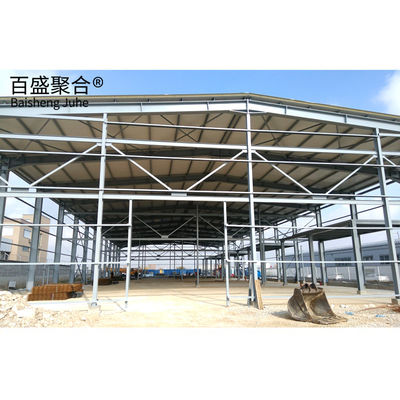 맞춤형 허용률 ±1% Q235/Q235B/Q355/Q355B 전조 철강 창고 건물
