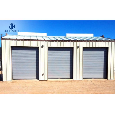 저탄소 강철 쉽게 조립 금속 Carports 쉐드 지붕 디자인 구조 철강 차고