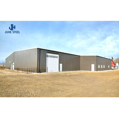 저탄소 강철 쉽게 조립 금속 Carports 쉐드 지붕 디자인 구조 철강 차고