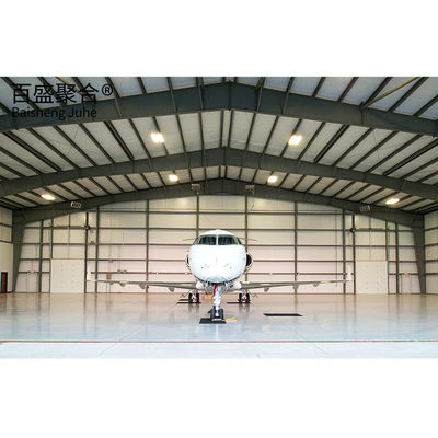 Q235/Q345B Grade Prefabricated Steel Structure Aircraft Hangar For Storage Warehouse (Q235/Q345B 등급 전공제철 구조 항공기 보관용 기기 기구)