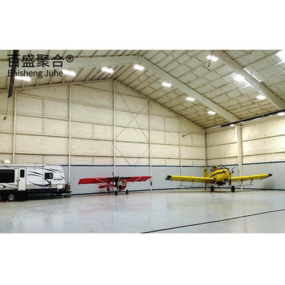 Q235/Q345B Grade Prefabricated Steel Structure Aircraft Hangar For Storage Warehouse (Q235/Q345B 등급 전공제철 구조 항공기 보관용 기기 기구)