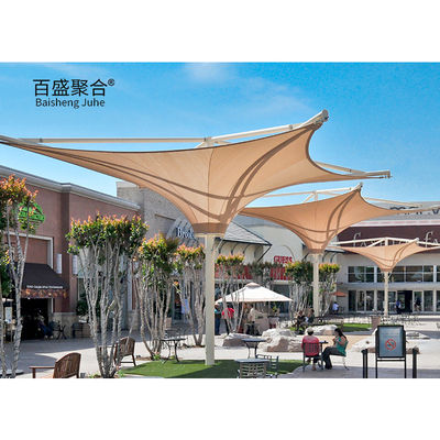 PTFE 건축 직물 텐트 그림자 셰드 경관용 텐트 셰드 텐트 그림자