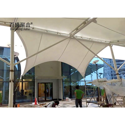 PTFE 건축 직물 텐트 그림자 셰드 경관용 텐트 셰드 텐트 그림자