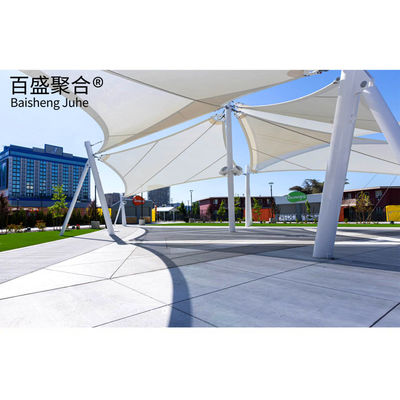 PTFE 건축 직물 텐트 그림자 셰드 경관용 텐트 셰드 텐트 그림자