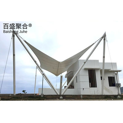 PTFE 건축 직물 텐트 그림자 셰드 경관용 텐트 셰드 텐트 그림자