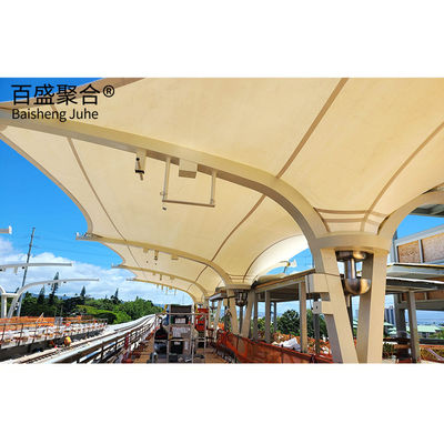 PTFE 스포츠 경기장 강철 구조 건설 라이트 프레임 전조 금속 건물 저장용 전조